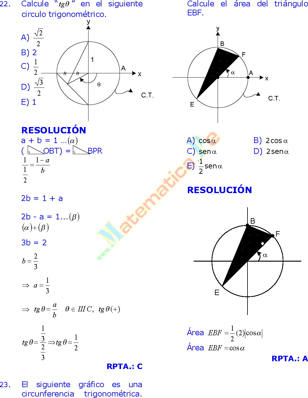 Ejercicios de trigonometria resueltos pdf to excel